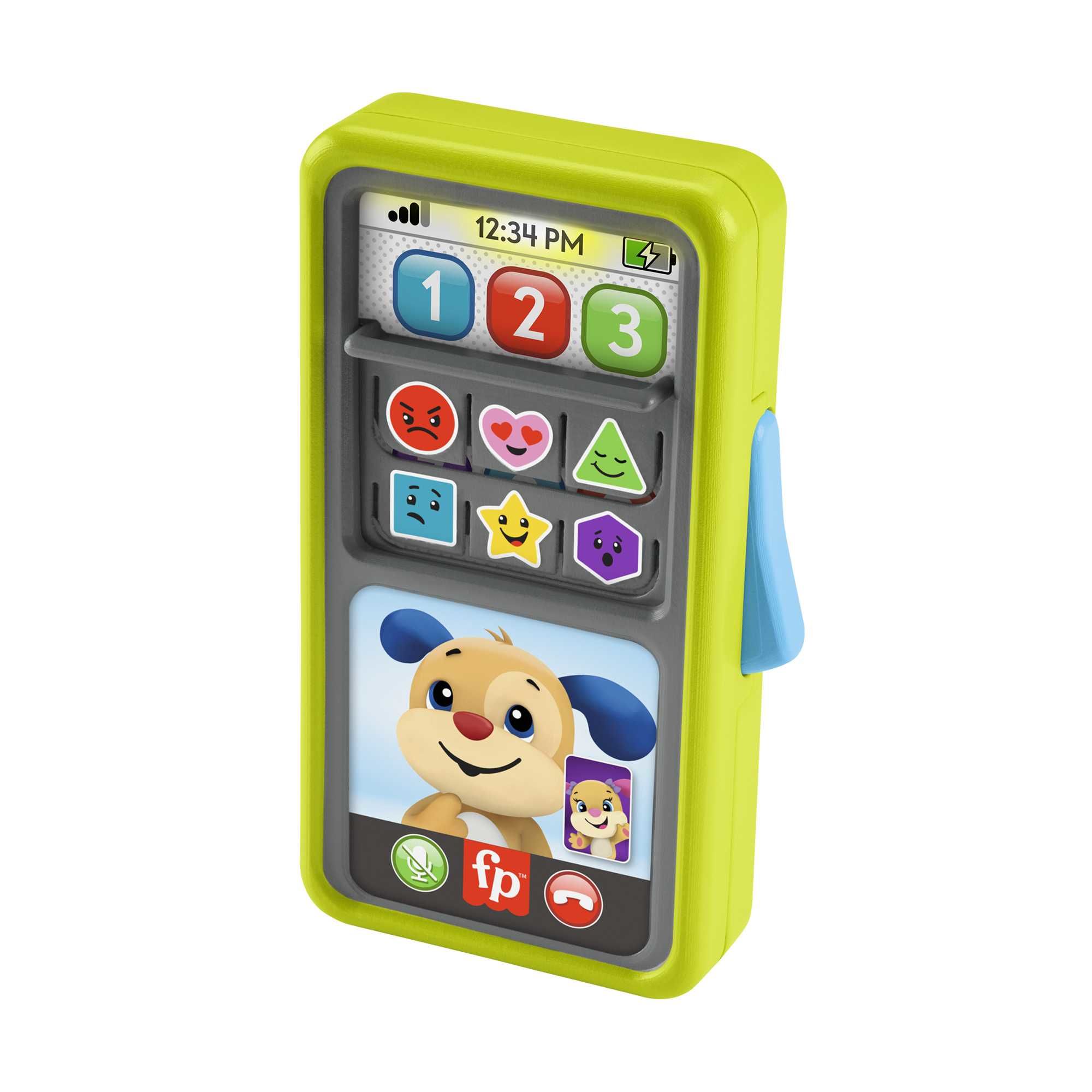 Fisher-Price Leerplezier 2-in-1 Schuivend Leren Smartphone - Baby Speelgoed Telefoon