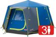 Markloos Tente de luxe - Tente premium facile à monter - Tente de camping occultante - Bleu - 3 personnes
