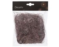 Decoris Haar PVC L15B15H5 cm Vintage Roze