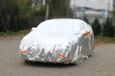 Vertex Optimount Autohoes met ritssluiting, reflecterend, 120gr + katoen, Zilver, maat: SUV/VAN L