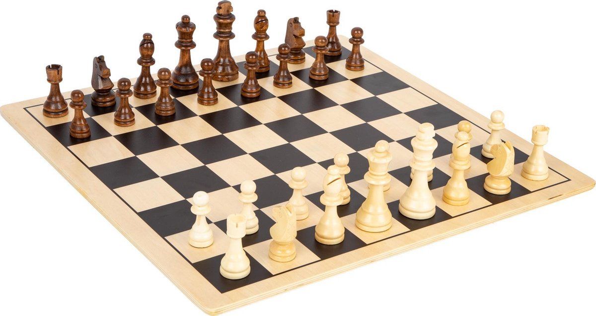 Small foot company Small Foot Dam- En Schaakspel 45 Cm Hout