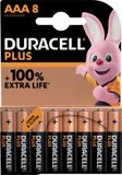 Duracell Batterij Plus 8xAAA - 10 stuks