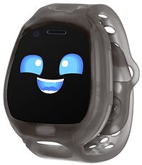 little tikes 487231EUC Tobi Robot Smartwatch voor kinderen met digitale camera, video, spelen en activiteiten, voor jongens en meisjes, zwart, vanaf 4 jaar, zwart