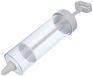 Westmark Meng- en decoratiespuit met 6 verschillende spuitmonden, inhoud: 280 ml, kunststof, doorzichtig/wit, 32382260