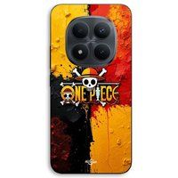 Maniacase Hoesje voor Xiaomi Redmi Note 15 Pro 5G One Piece logo kleurrijk schilderij manga