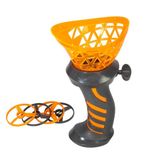 Simba Disc Launcher – trekstarter met 4 kleurrijke vliegschijven, actiespeelgoed met Try-Me-functie, 17 cm hoog, voor kinderen vanaf 3 jaar