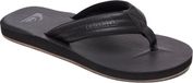Quiksilver Carver Nubuck Heren Slippers - Solid Black - Maat 47