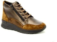 Solidus Karma 30790 Hoge Sneakers Vrouwen Nubuck/Leer Bruin
