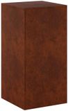 vidaXL Plantenstandaard Roestkleurig 40 x 40 x 80 cm Weervast Staal