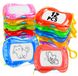 Set de 12 mini tablettes magiques de dessin pour enfants