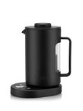 Bodum BISTRO Elektrische dubbelwandige waterkoker met temperatuurregeling, 1,0 l, 34 oz, 2000 W, zwart