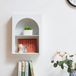 [en.casa] Étagère murale Jäller 40x30x13 cm blanc