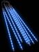 vidaXL Meteoorlichten 8 st 288 LED's binnen/buiten 50 cm blauw