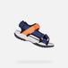 Geox BOREALIS TIENERS Sandalen - Marineblauw/Oranje - Maat 31
