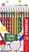 STABILO EASYcolors - Ergonomische Kleurpotloden - Linkshandig - Extra Dikke 4.2 mm Kern - Set Met 24 Kleuren