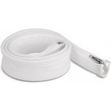 Delock 20822 Gevlochten slang Wit Polyester 1 m 20 mm (max) 1 stuk(s)