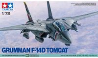 Tamiya 60795 Grumman F-14D Tomcat - Amerikaans Straaljager Plastic Modelbouw 1:72