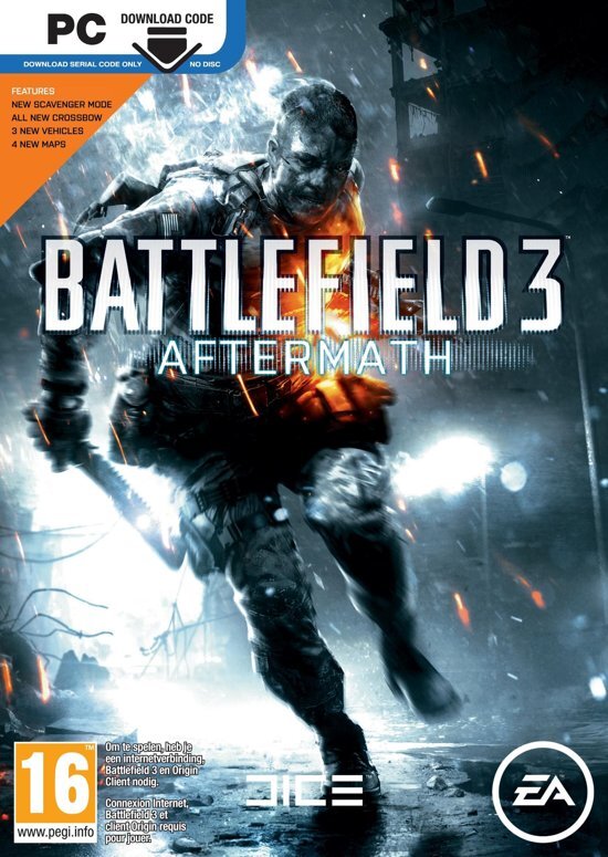 Electronic Arts Battlefield 3 - Aftermath (Code-in-a-box PC