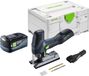 Festool PSC-E 18 EB-Basic accu pendelzaag 18 V 40 mm + 1x accu 5,0 Ah + Systainer - zonder oplader