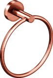 Aloni Handdoekring 16cm Geborsteld Koper - Messing
