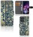 B2Ctelecom Book Case voor Motorola Moto G54 Hoesje Beige Flowers