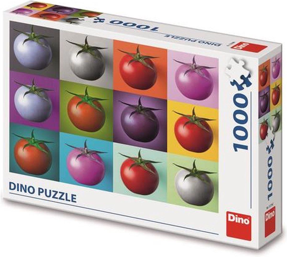 Dino Toys Dino Legpuzzel Popart - Tomaten 1000 stukjes