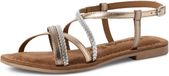 Tamaris Dames Plateau Sandalen Goud Maat 36