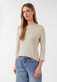 Comma T-shirt beige femme taille 42