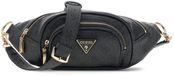 GUESS Latona Belt Bag Coal Logo donkergrijs