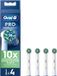 Oral-B Pro Cross Action opzetborstels, 4 stuks, pour brosses à dents électriques