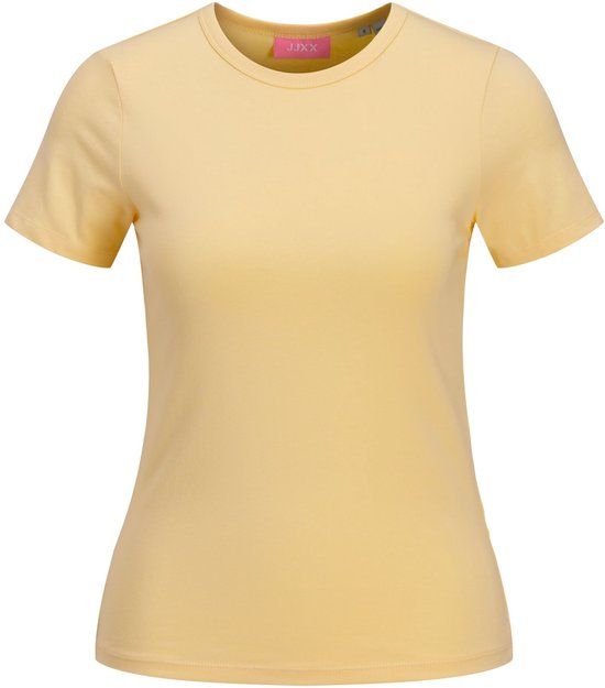 JJXX Sunlight T-shirt Korte mouw Ronde hals Katoen Effen Vrouwen XS