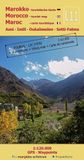 Asni Marokko-Erfahren Tourist map- Asni / Imlil / Oukaïmeden / Setti-Fatma