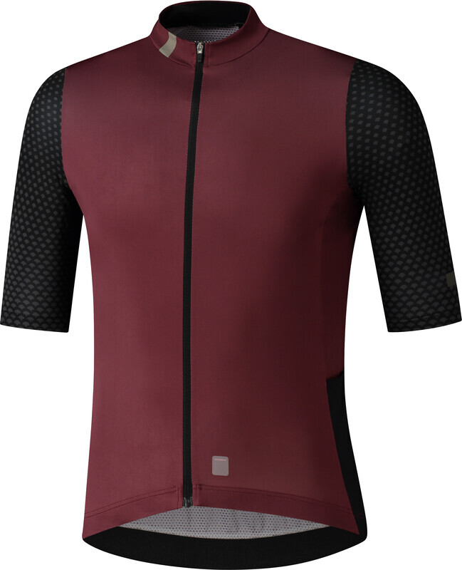 Shimano Evolve Jersey met korte mouwen rood/zwart