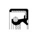 Corteco 15018287B golfafdichtring, nokkenas