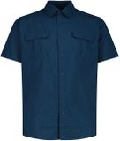 CMP Shirt met zakken, korte mouw, geruit, knopen, polyester, S