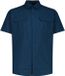 CMP Shirt met zakken, korte mouw, geruit, knopen, polyester, S