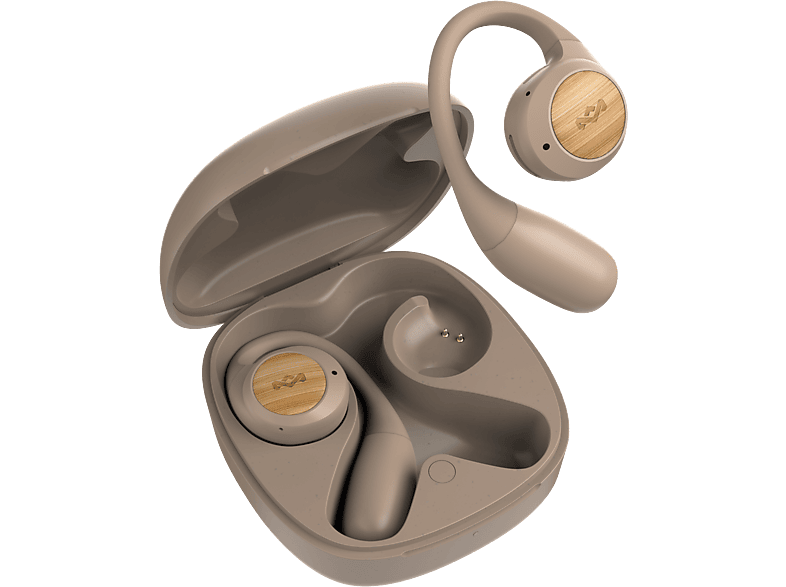 House of Marley Liberate Open Ear - Cream - Bluetooth 5.3 - Open Ear - Sport Oordopjes