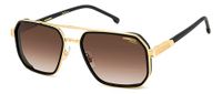 Carrera CARRERA 1069/S MATTE BLACK GOLD/BLACK BROWN GREEN 58/19/145 Mensbrillen Zonnebrillen