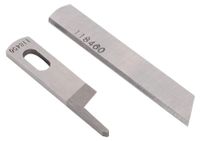 Lames de surjeteuse KR23/KR35 pour modèles 747/737, 2 pièces, acier