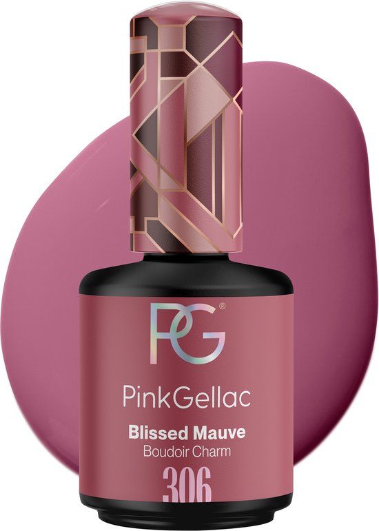 Pink Gellac Gellak - 306 Blissed Mauve 15ml
