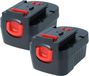 vhbw 2x Batterie Compatible Avec Black & Decker Hp148f2, Hp148f2b, Hp146f3k, Hp146fbh, Hp148f2k, Hp148f2r Outil Électrique (1500 mAh, NiMH, 14,4 V)