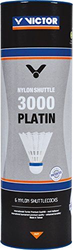 Victor Badminton Ball Shuttle 3000 - Snel, Wit, 3