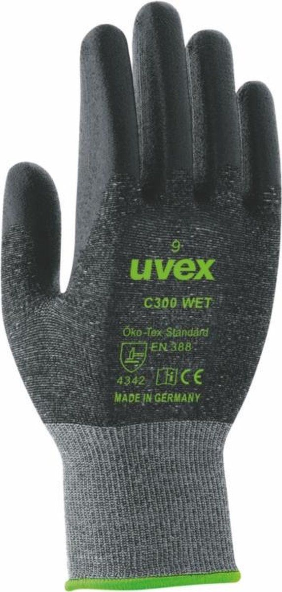 UVEX C300 Wet Handschoen maat 9