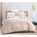 Casimir Peche Parure De Couette 3p "louna" 260 X 240 cm King Size Coton Pur