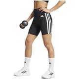 ADIDAS - opt ess 3s s - Korte trainingslegging dames - Zwart, wit