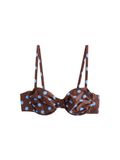 Next Dames Bikinitop Balconette Zonder Vulling Met Beugel Bruin