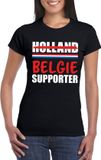 Bellatio Decorations Shoppartners Bv Zwart Belgie shirt voor teleurgestelde Holland supporters - Belgie supporter t-shirt XXL