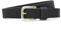 Timbelt Dames riem Leer Zwart Breedte 3cm Riemmaat 95