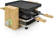 Princess 162950 Raclette Grill - 4 Person - 800W - Black & Wood