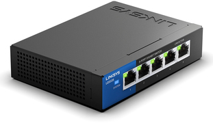 Linksys 5-poorts Desktop Gigabit-switch voor bedrijven (LGS105)